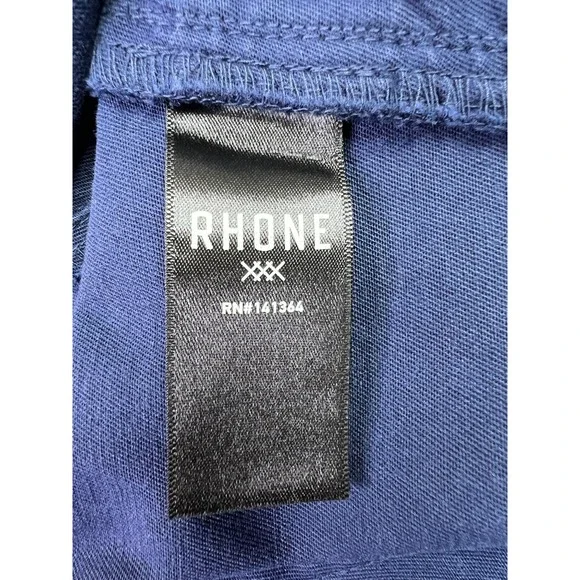 Rhone Pants Mens 38x33 Navy Everyday Twill Five Pocket Slim Straight Fit